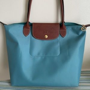 Longchamp Le Pilage Blueish Color